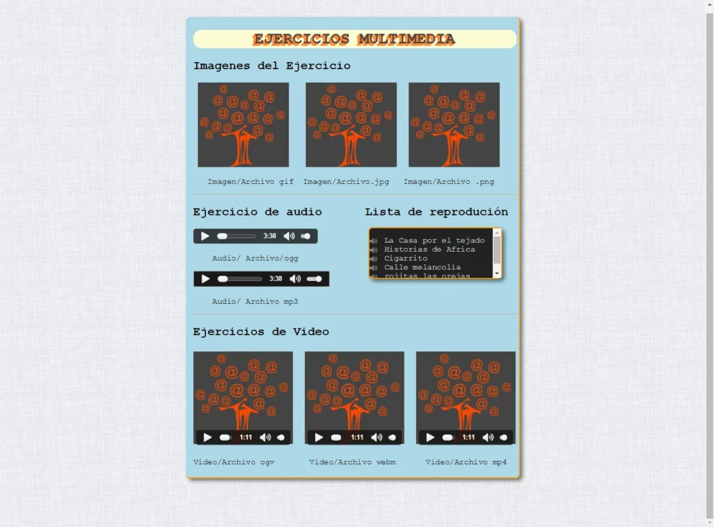 Tutorial de Multimedia usando HTML5, CS3 y JavaScript