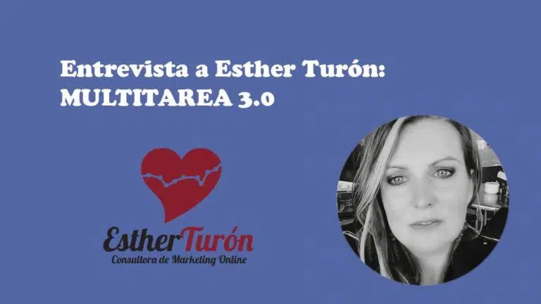 Esther Turón multitarea