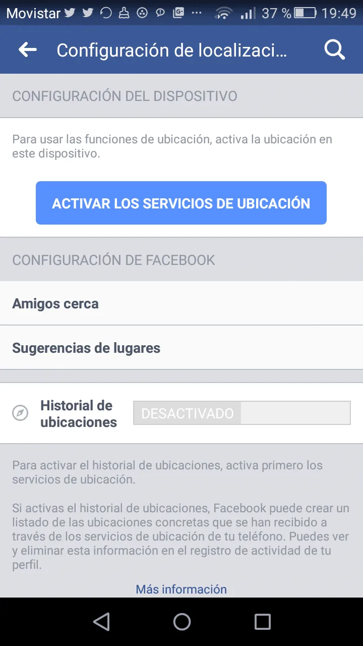 desactivar localización en tus redes sociales desactivar localización en tus redes sociales