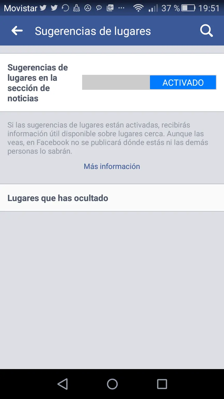 desactivar ubicación en facebook, lugares desactivar ubicación en facebook, lugares