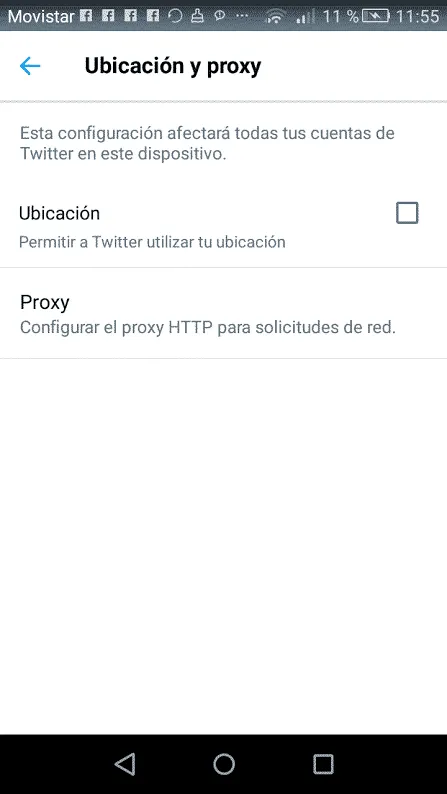 esactivar-ubicación-en-twitter