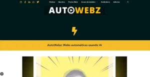 AutoWebz Webs automáticas con IA